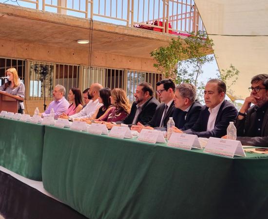 Presidium toma de protesta